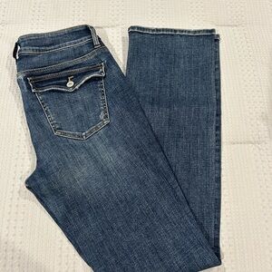 Silver Jeans Women's Straight Leg in Deep Blue